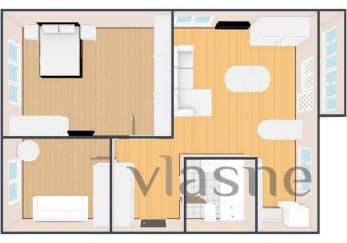 Sav3, Big kvartira.Savelovskaya, Moscow - apartment by the day