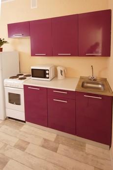 Excellent apartment with a modern renova, Novosibirsk - apartment by the day
