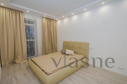 Apartment in Mytischi, with design repair, a large double be