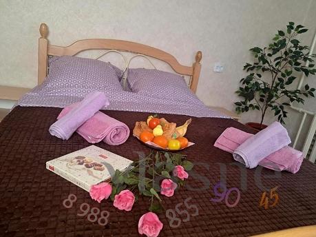 One-room apartment overlooking the park, in the resort area 