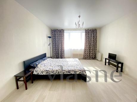 The apartment has everything you need for living: bed linen,