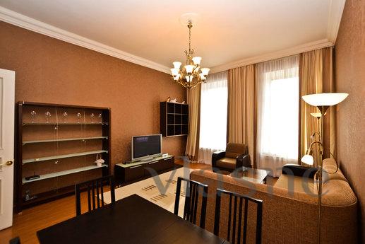Apartment after quality repairs with elements of the euro. A