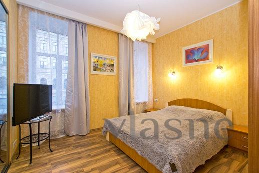 Two bathrooms, a sauna, a Jacuzzi, a bay, Saint Petersburg - apartment by the day