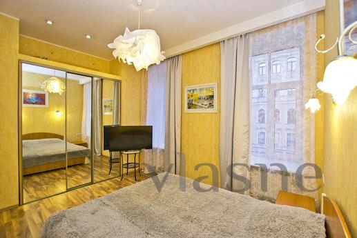Two bathrooms, a sauna, a Jacuzzi, a bay, Saint Petersburg - apartment by the day