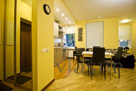 Modern comfortable 2-room apartment with a spacious living r