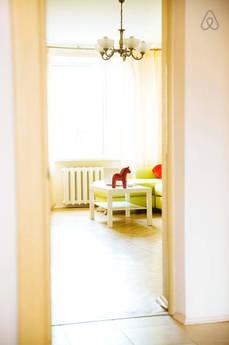 Modern bright large apartment, Moscow - apartment by the day