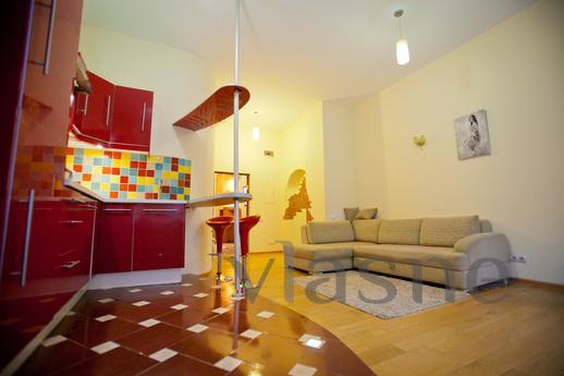 The studio has a separate bedroom, Smolensk - apartment by the day