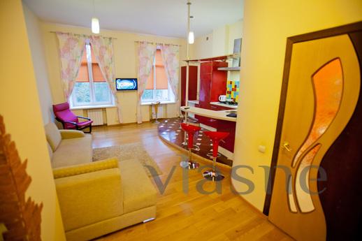 The studio has a separate bedroom, Smolensk - apartment by the day