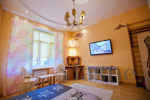 The studio has a separate bedroom, Smolensk - apartment by the day