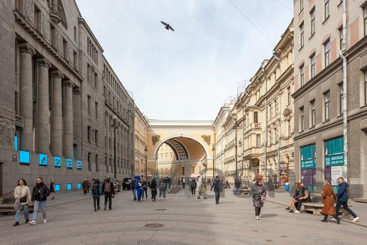 Apartments near the Hermitage, Saint Petersburg - apartment by the day