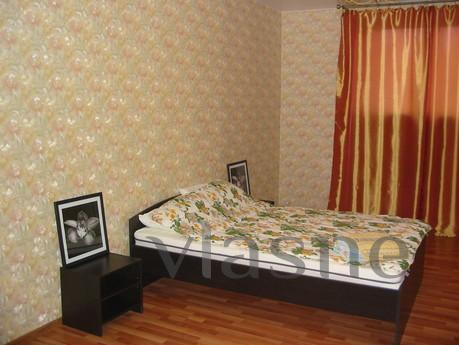 Daily rent one-bedroom apartment in the center of Khimki. Th